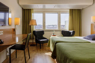 Foto: David Thunander Overview of a standard room